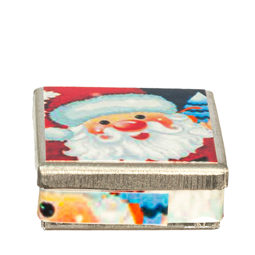 Santa Cookie Tin